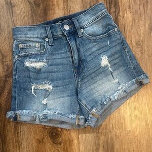 Aero Mom Short Jean Shorts